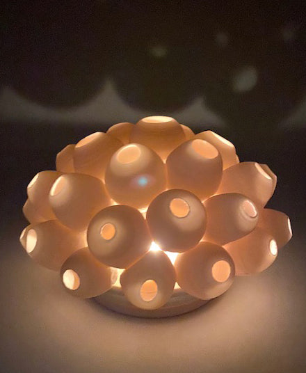 Ceramic 'Barnacle' Tea Light Holder