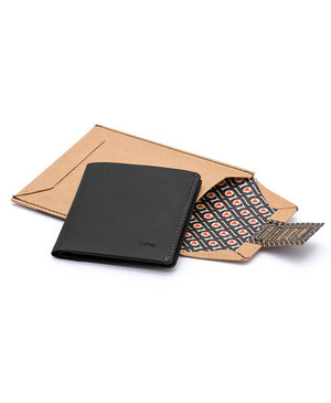 black note sleeve wallet