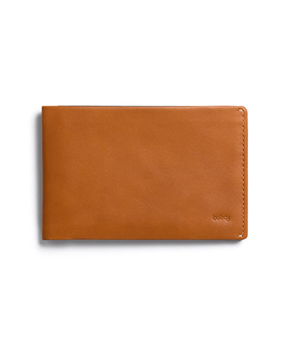 caramel travel wallet