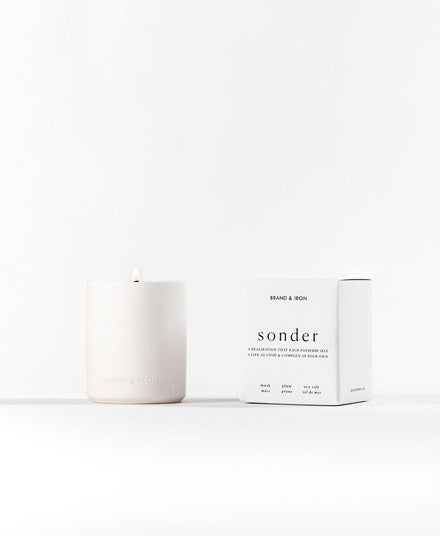 'Sonder' Candle, by Brand & Iron