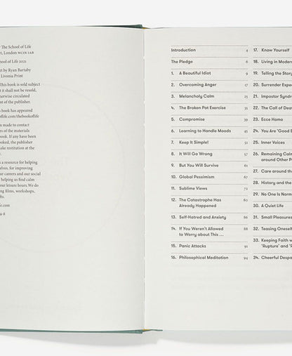 The Calm Workbook