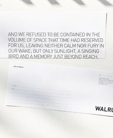 Gift Certificate