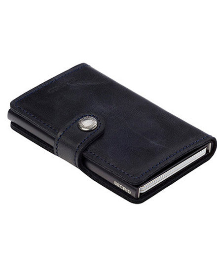 Vintage Black Miniwallet
