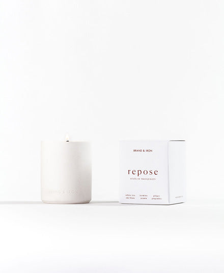 'Repose' Candle, by Brand & Iron