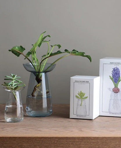 Aqua Culture Vase, Grey
