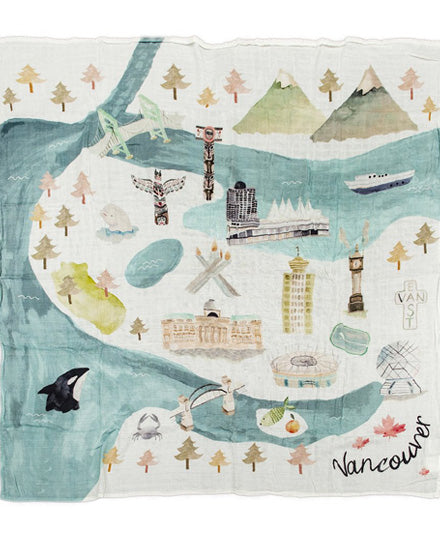 Swaddle Blanket - Vancouver